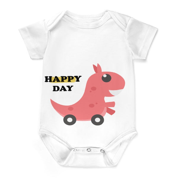 Custom Name/Text Cotton Feeling Baby Onesie Baby Climbing Suit