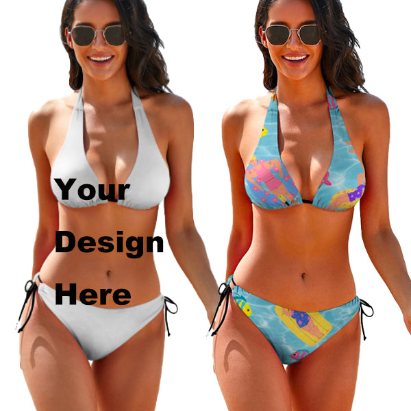 POD Upload Your Photo Women Summer Bikini