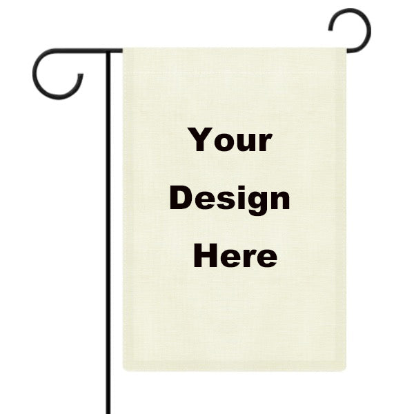 POD Personalized Double-sided Printing Garden Flag 12.6x18.5 inch Custom Garden Flag